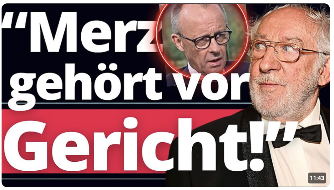 Dieter Hallervorden eskaliert gegen Merz!