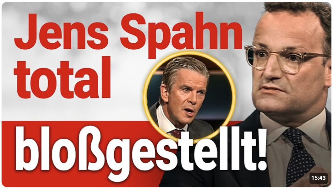 Außergewöhnliche Sendung: Lanz demontiert Spahns Maskendeal!