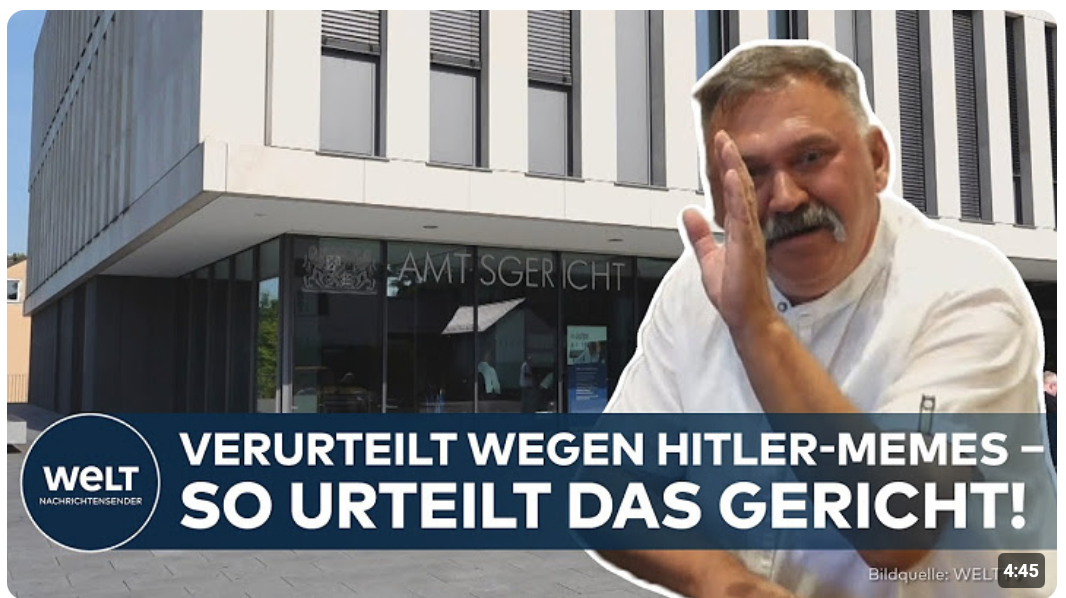 HITLERGRUSS UND SATIRE: 64-Jähriger wegen NS-Meme in Haßfurt verurteilt – wo Meinungsfreiheit endet