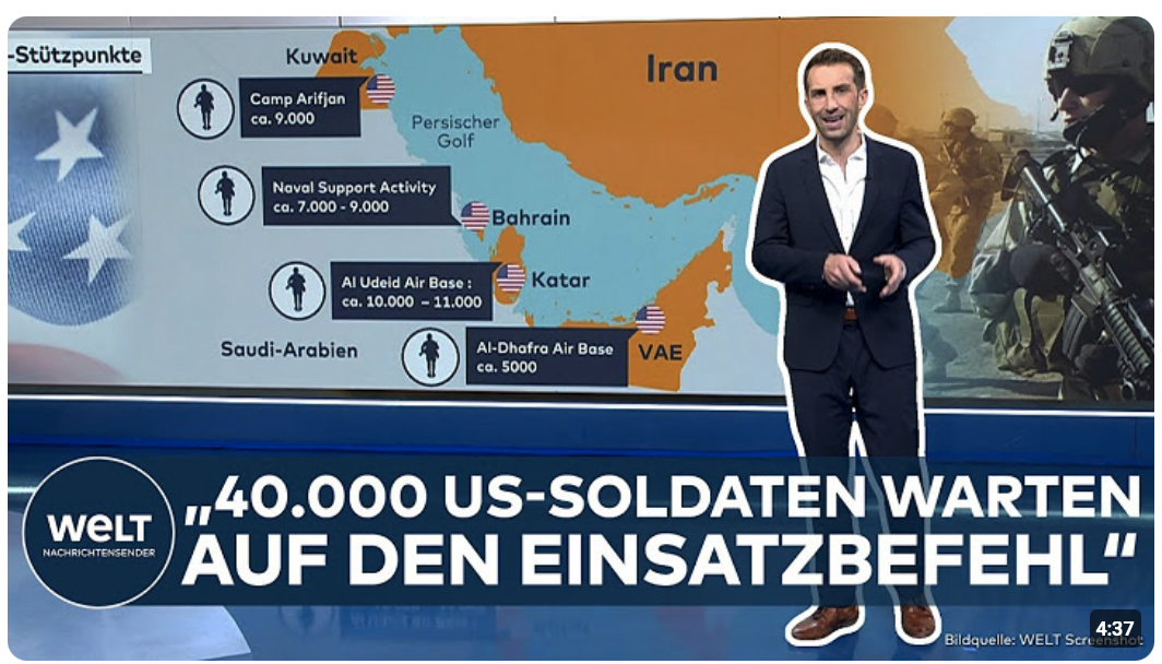 KONFLIKT MIT ISRAEL: Die Mullahs zittern! Dieses Arsenal der US-Streitkräfte nimmt Iran ins Visier