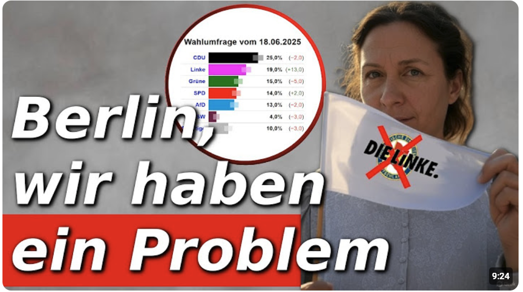 CDU stürzt ab, Linke auf Platz 2 – Was passiert in Berlin?