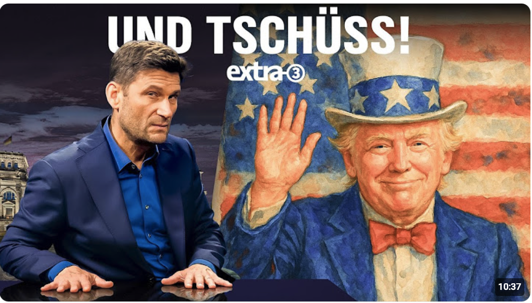 Trump haut ab: Abfahrt und Alleingang | extra 3 vom 19.06.2025 · Teil 1