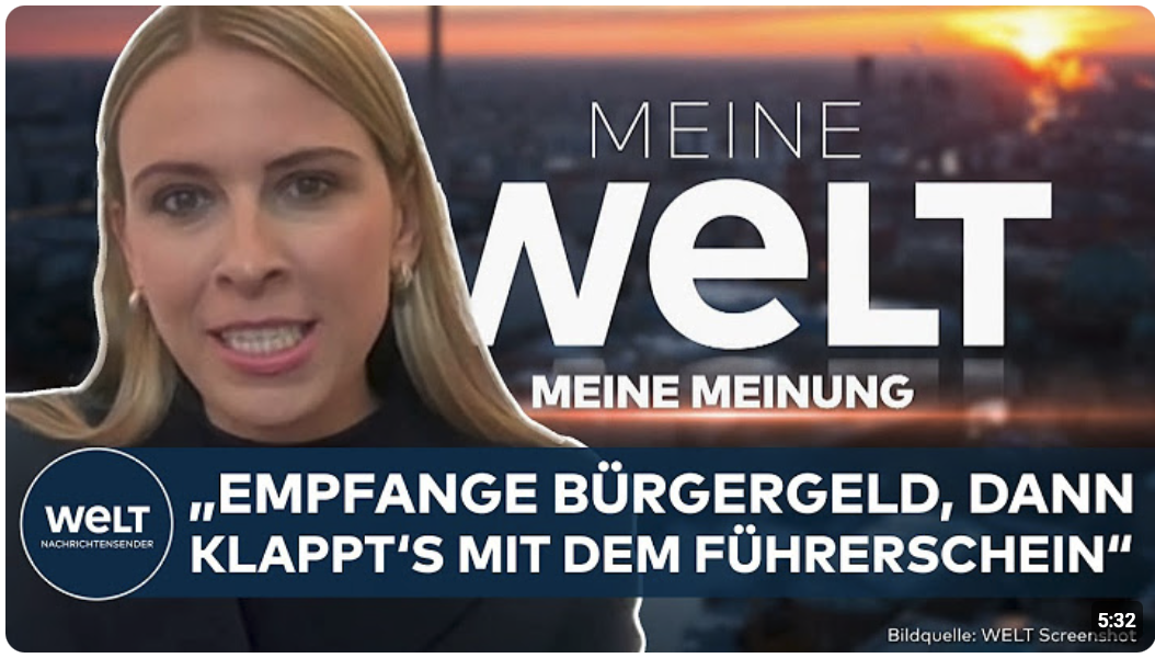 MEINE MEINUNG: „Melde dich arbeitslos, empfange Bürgergeld, dann klappt‘s auch mit dem Führerschein“