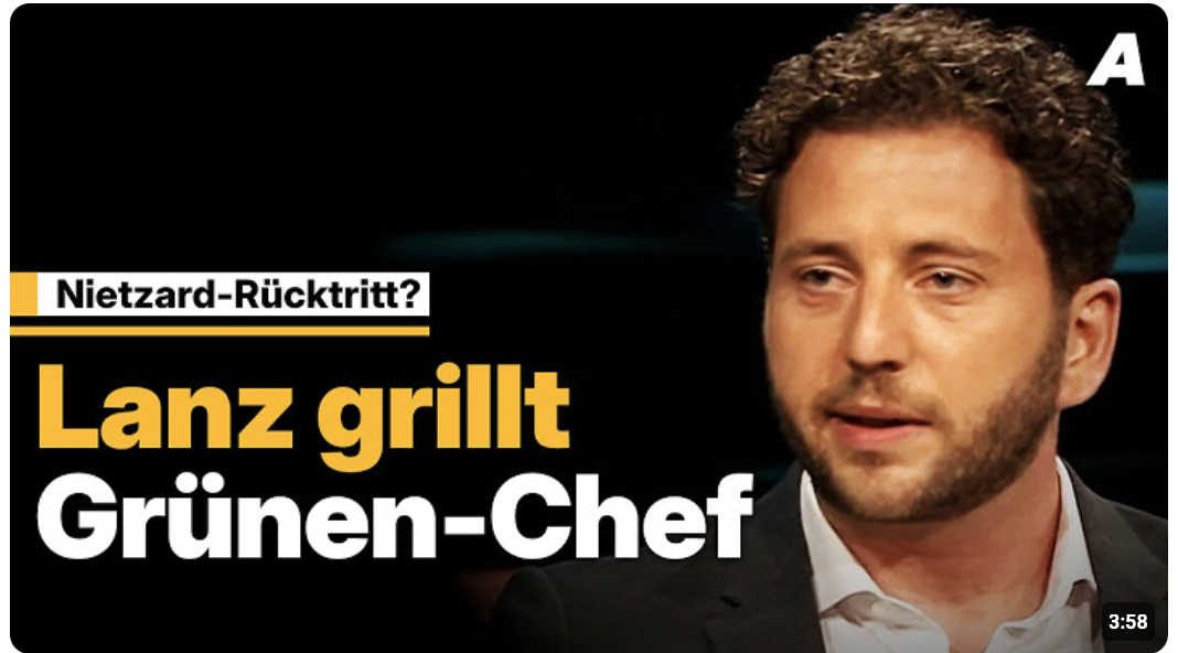 Grünen-Chef Banaszak geht unter | Apollo Newsroom