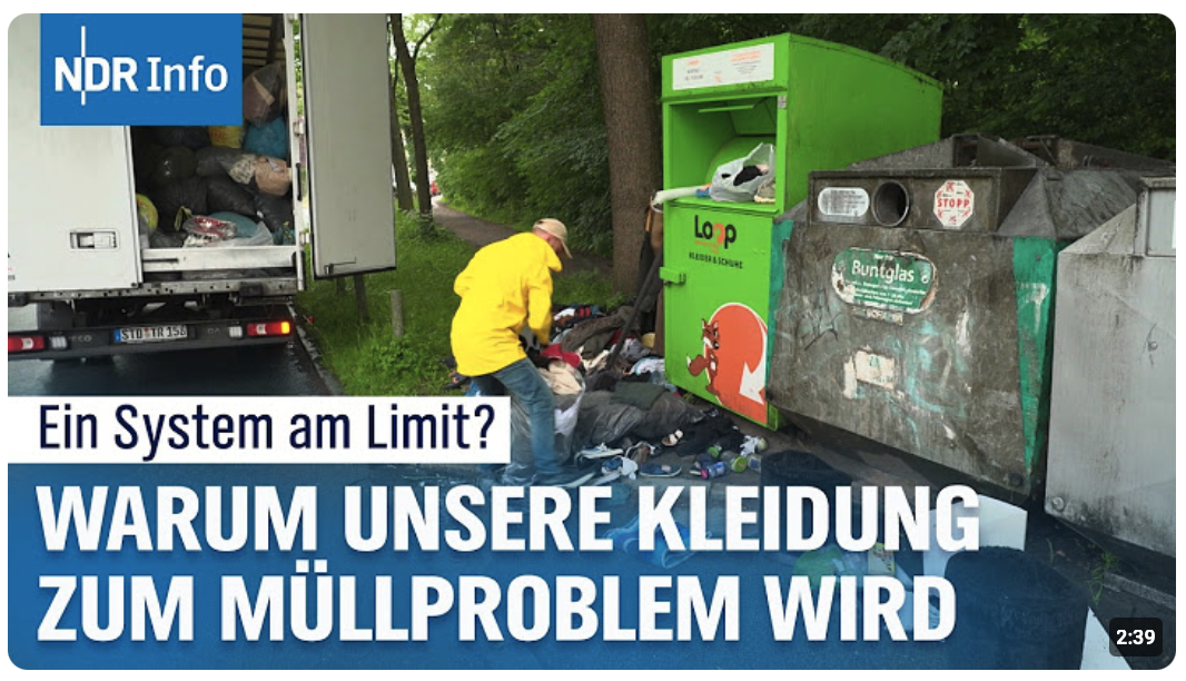 Nur noch Müll in Altkleidercontainern? |