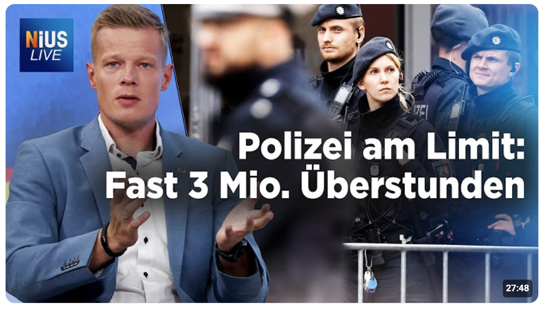 Polizist und Buchautor Manuel Ostermann nennt die harten Fakten! 