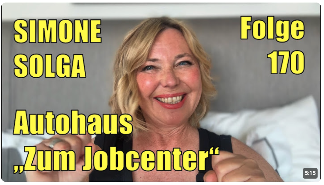 Simone Solga: Autohaus „Zum Jobcenter“ | Folge 170 | SolgaTV