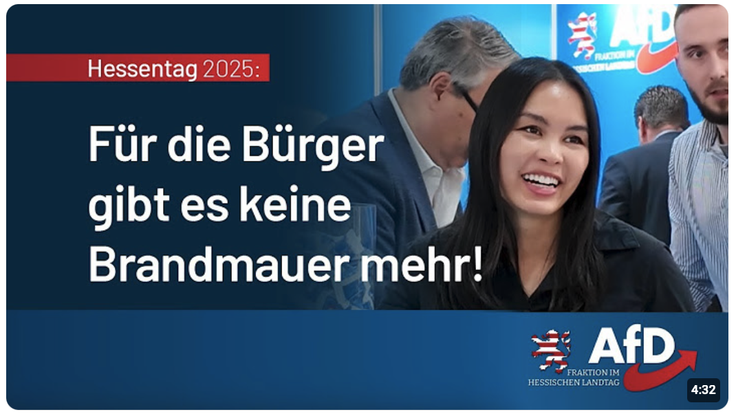 Für die Bürger gibt es keine Brandmauer mehr!