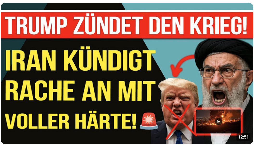 Vor 3 Minuten  Raketenhagel auf Fordo – Trump feiert „Mission erfüllt“?!(Wo ist Irans „Iron Dome“?)