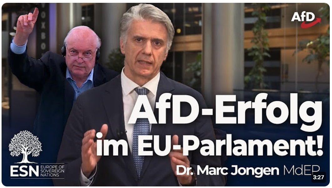 ++ Beispielloser AfD-Erfolg im EU-Parlament! ++