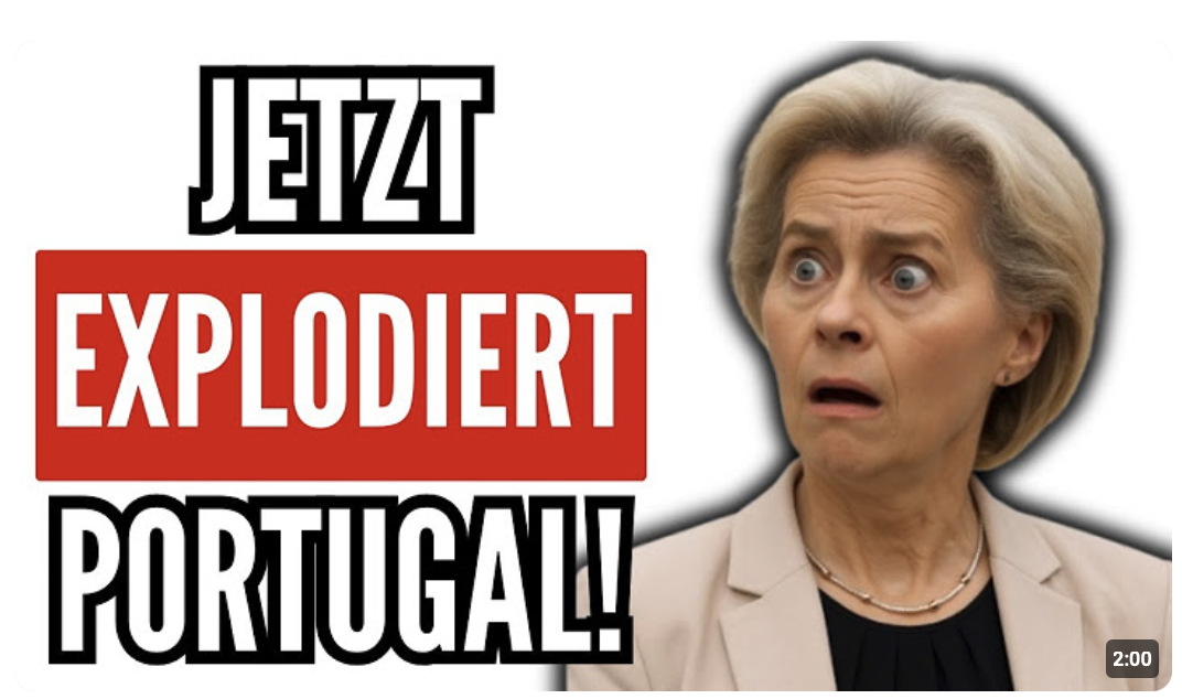 Portugal brennt – Massenproteste gegen die EU: Der Portuexit rückt näher!