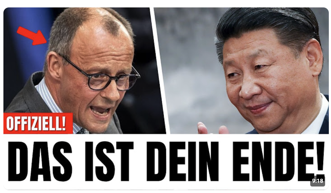 CHINA Droht Deutschland ! Der große Plan, den niemand durchschaut