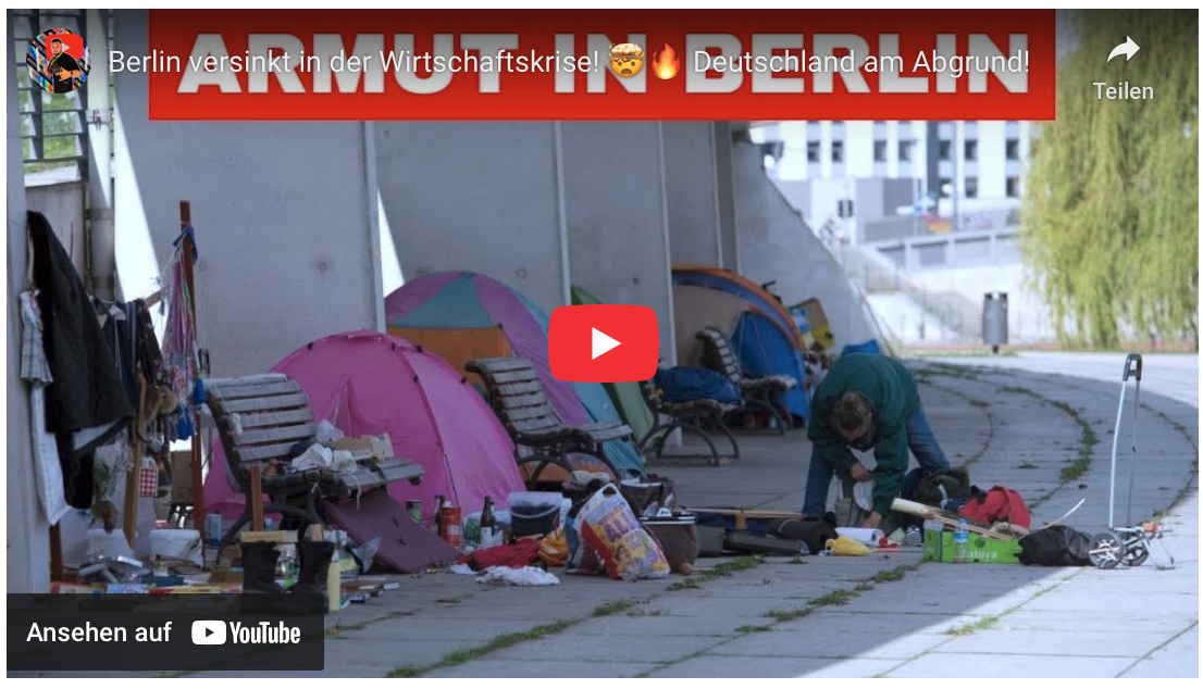 Berlin versinkt in der Wirtschaftskrise! Deutschland am Abgrund!