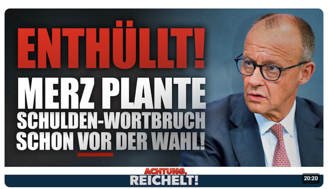 Noch vor der Wahl! Merz gab Wortbruch-Gutachten für 9500€ in Auftrag! 