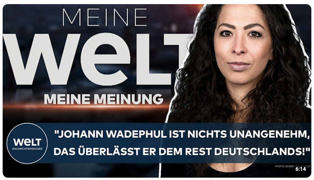 ANNA SCHNEIDER: „Johann Wadephul ist nichts unangenehm, das überlässt er dem Rest Deutschlands!“