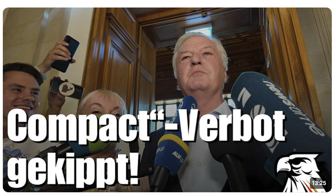 Compact“-Verbot gekippt – JETZT spricht ELSÄSSER!