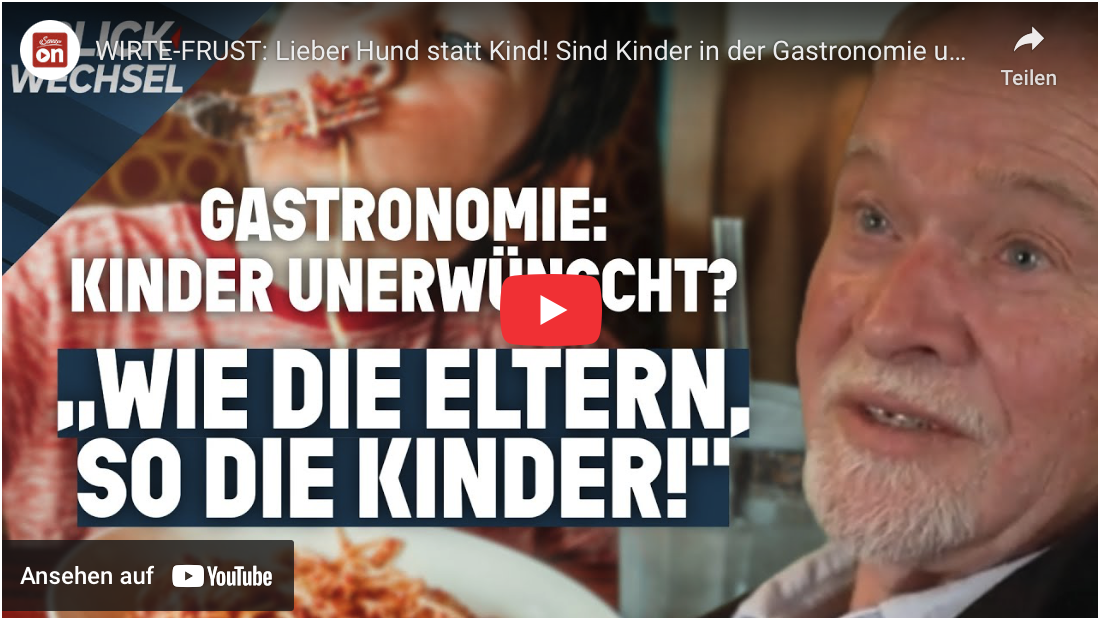 WIRTE-FRUST: Lieber Hund statt Kind! Sind Kinder in der Gastronomie unerwünscht? |