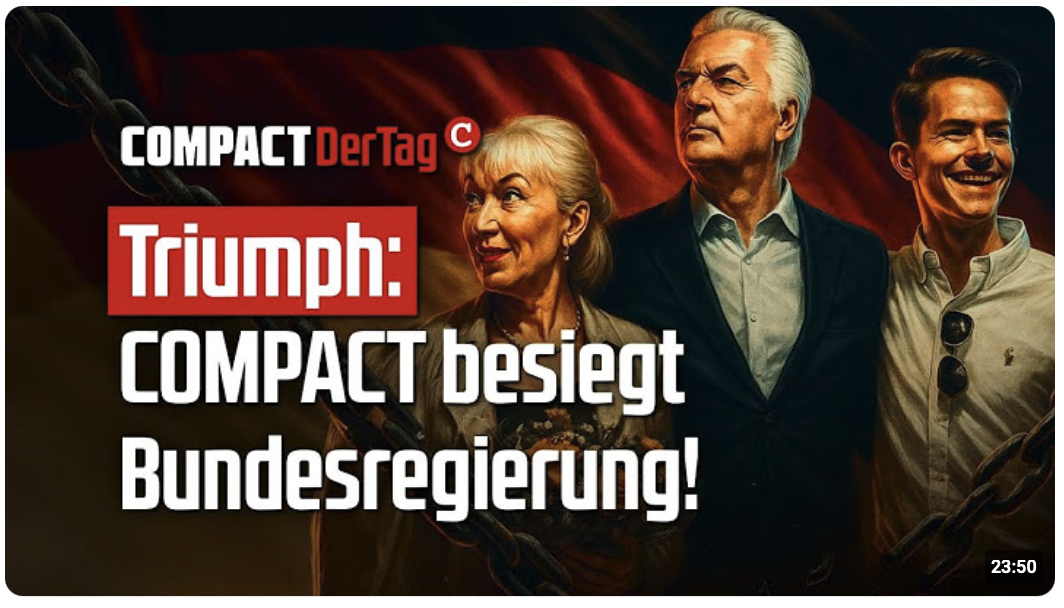 Triumph: COMPACT besiegt Bundesregierung!