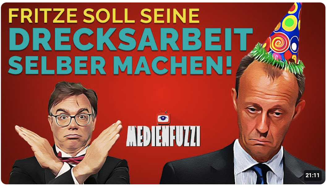 Fritze soll seine Drecksarbeit selber machen!