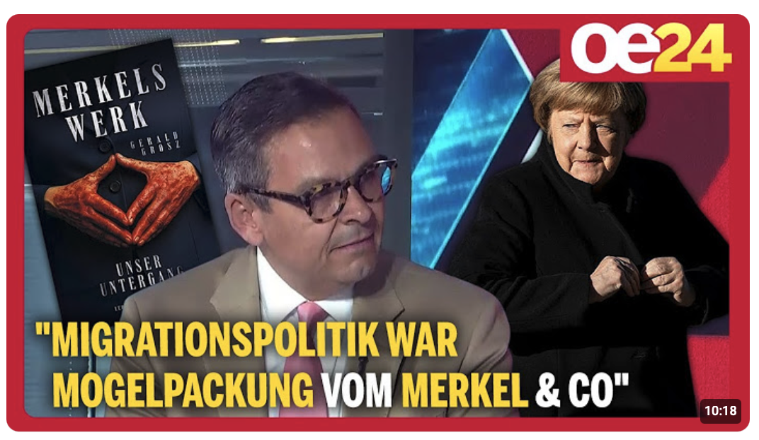 „Migrationspolitik war Mogelpackung vom Merkel & Co“ | Neues ‪@geraldgrosz‬ Buch wird Bestseller