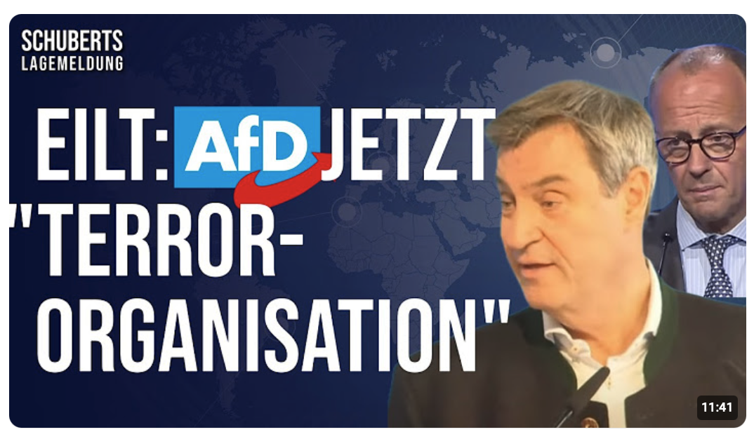 Schock  AfD-Mitglieder werden jetzt wie Terroristen behandelt!  Das gefährliche Compact-Urteil!