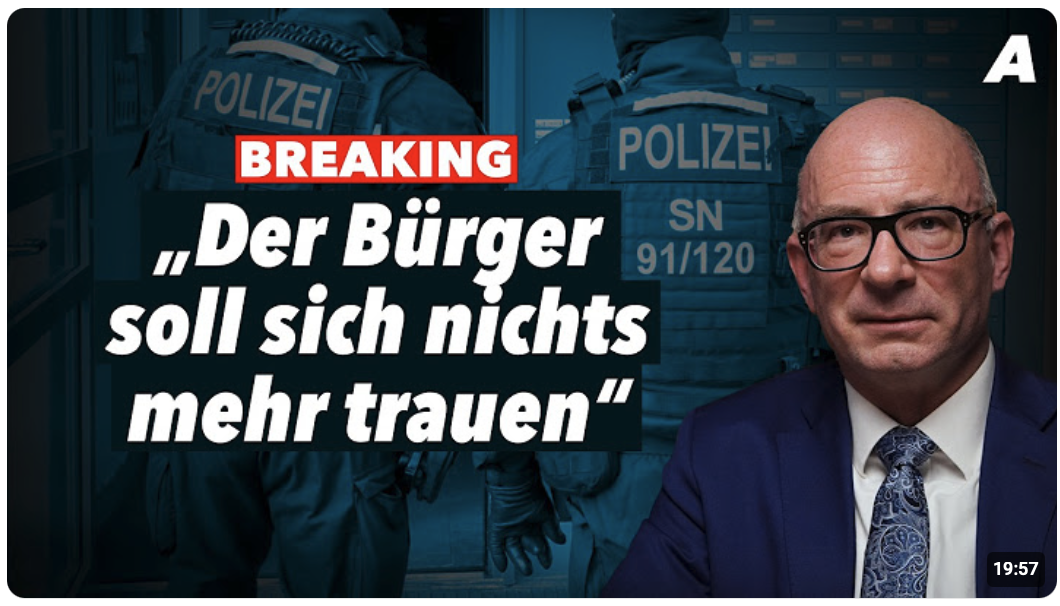 Razzia-Welle wegen Internet-Posts – Volker Boehme-Neßler im Gespräch