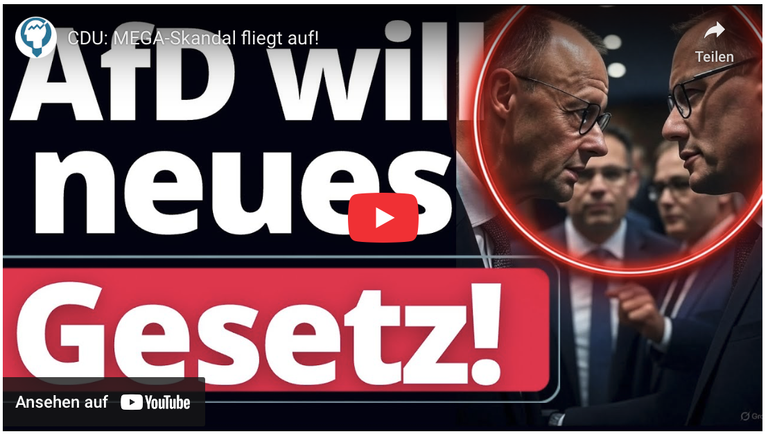 CDU: MEGA-Skandal fliegt auf!