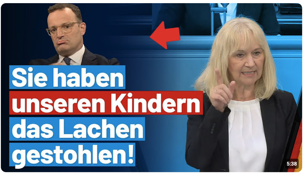 Christina Baum rechnet mit Corona-Politik unter Jens Spahn ab! 