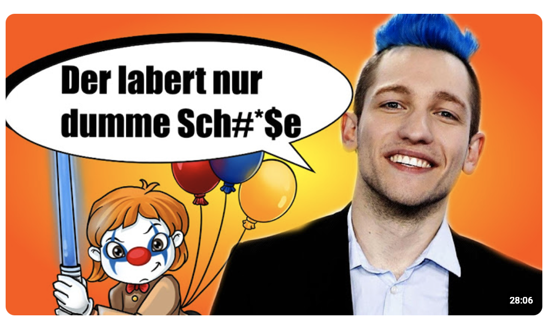 Rezo zerstört Clownswelt oder nicht?