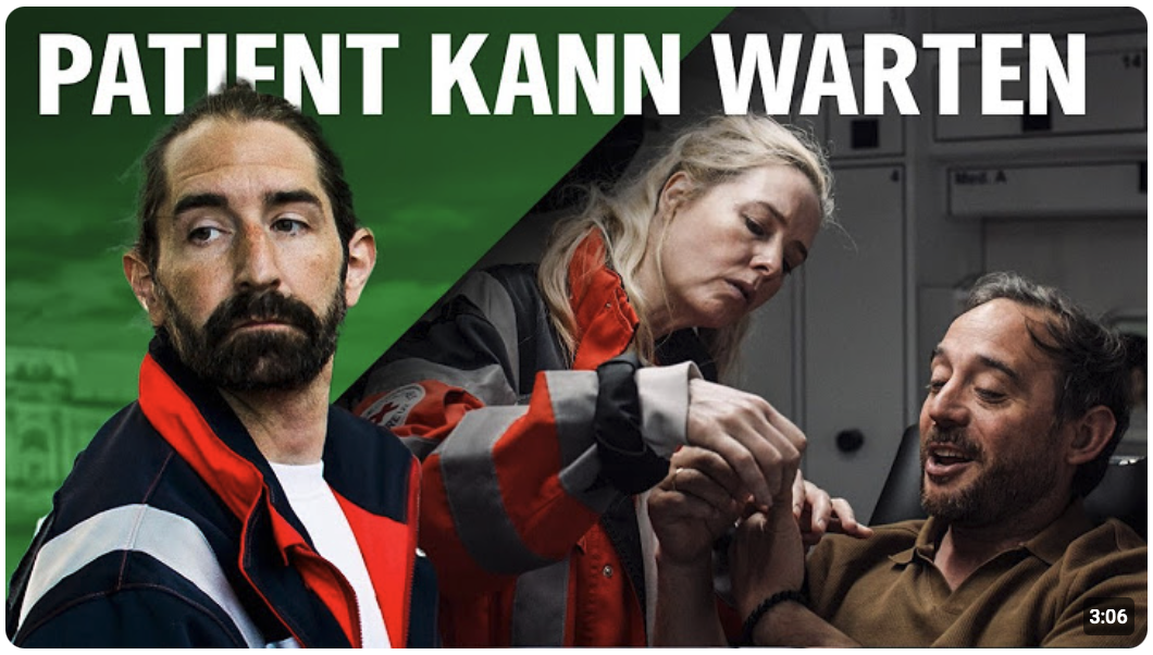 Wenn der Krankenwagen wirklich jeden mitnimmt |