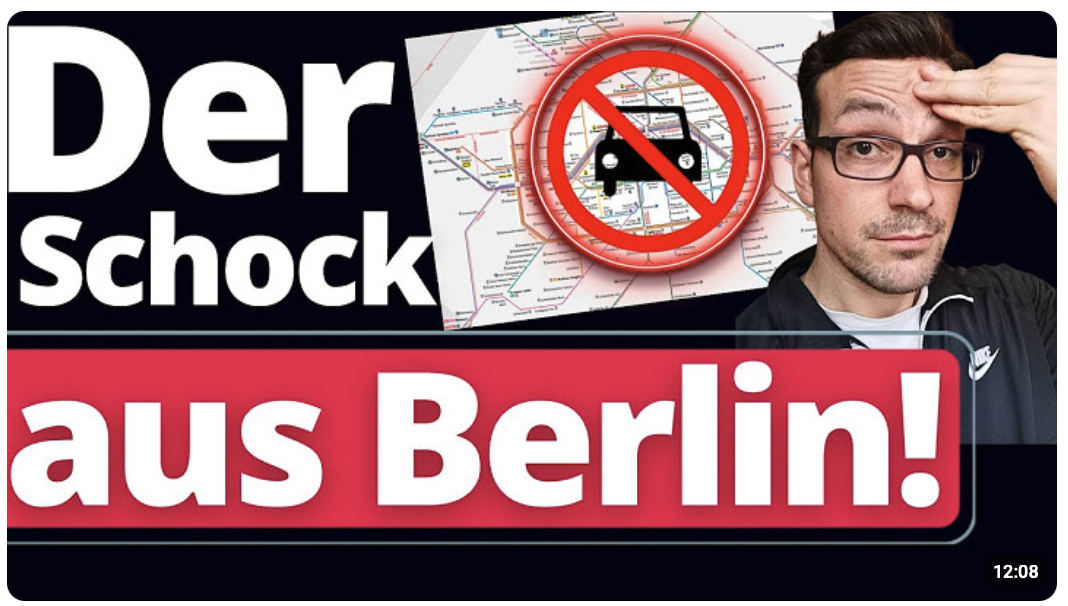 Berlin Deutschlands erste 15 Minuten Stadt (du darfst dich nicht frei bewegen)