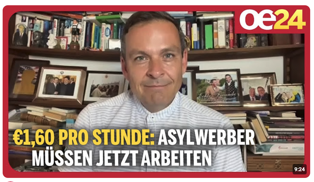 €1,60 pro Stunde: Asylwerber MÜSSEN jetzt arbeiten |