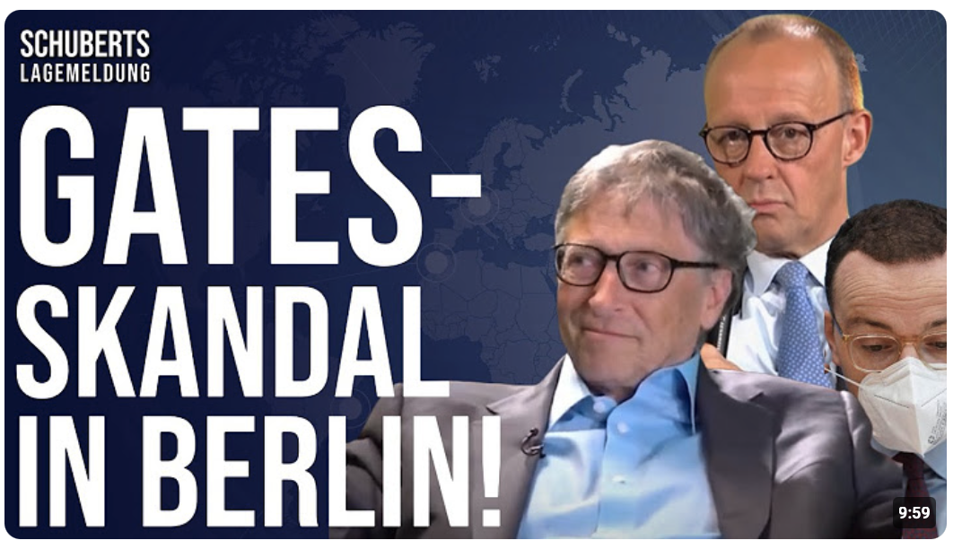 Steuer-Schock CDU verplappert sich…“setzen Habeck-Plan“ um +Neue Corona-Schockzahlen+Bill Gates…