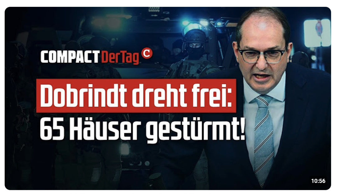 Dobrindt dreht frei: 65 Häuser gestürmt!