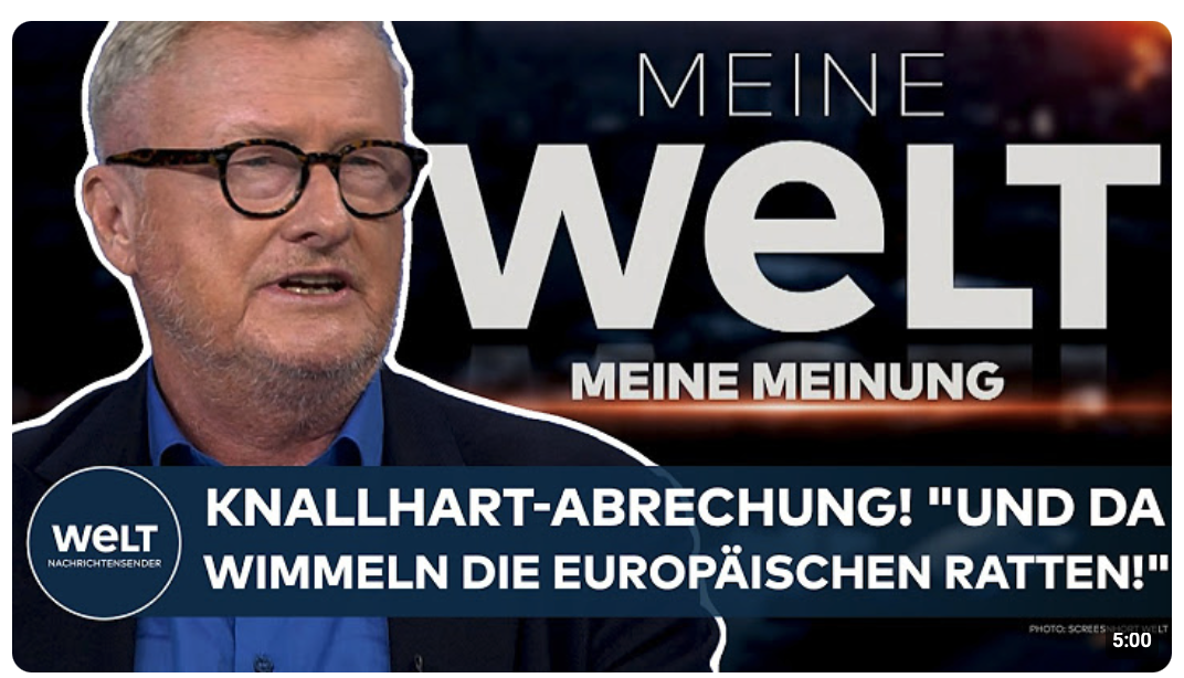 HANS-ULRICH JÖRGES: Knallhart-Abrechung! „Das ist der größte Schleimer der westlichen Welt!“