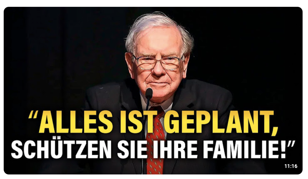 Warren Buffett warnt: „Was kommt ist größer als alle denken!“ (Sei bereit)