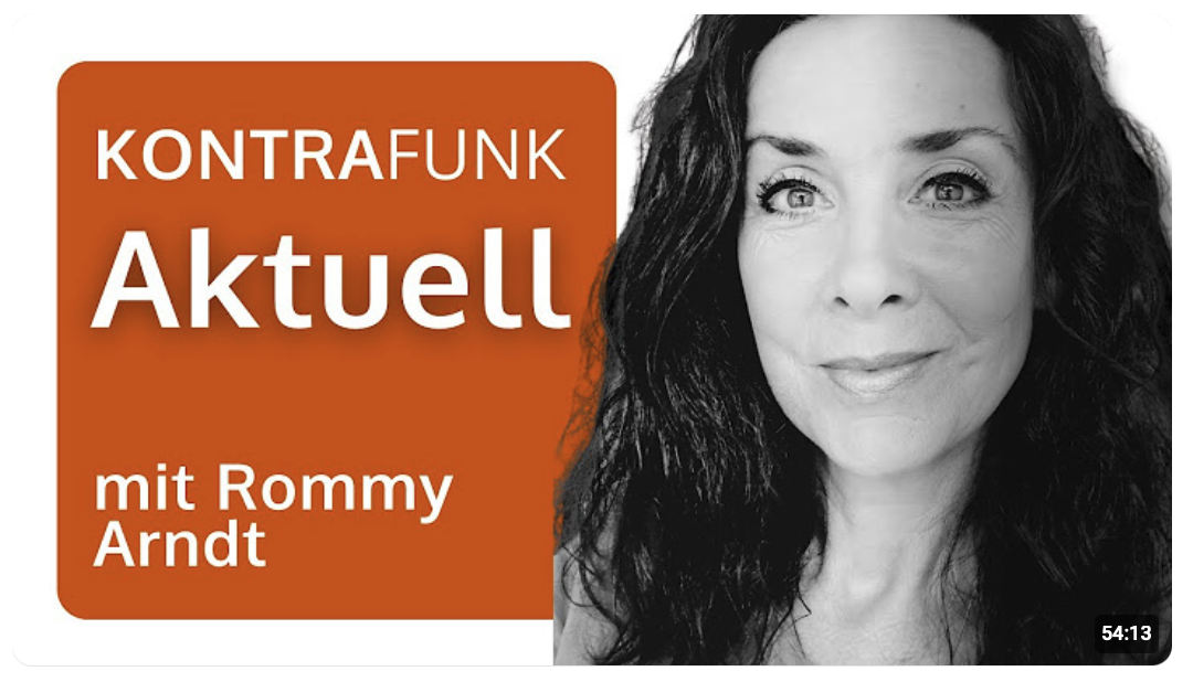 Rommy Arndt im Gespräch mit Silke Schröder, René Zeyer und Roland Büchel. Kommentar: Frank Wahlig