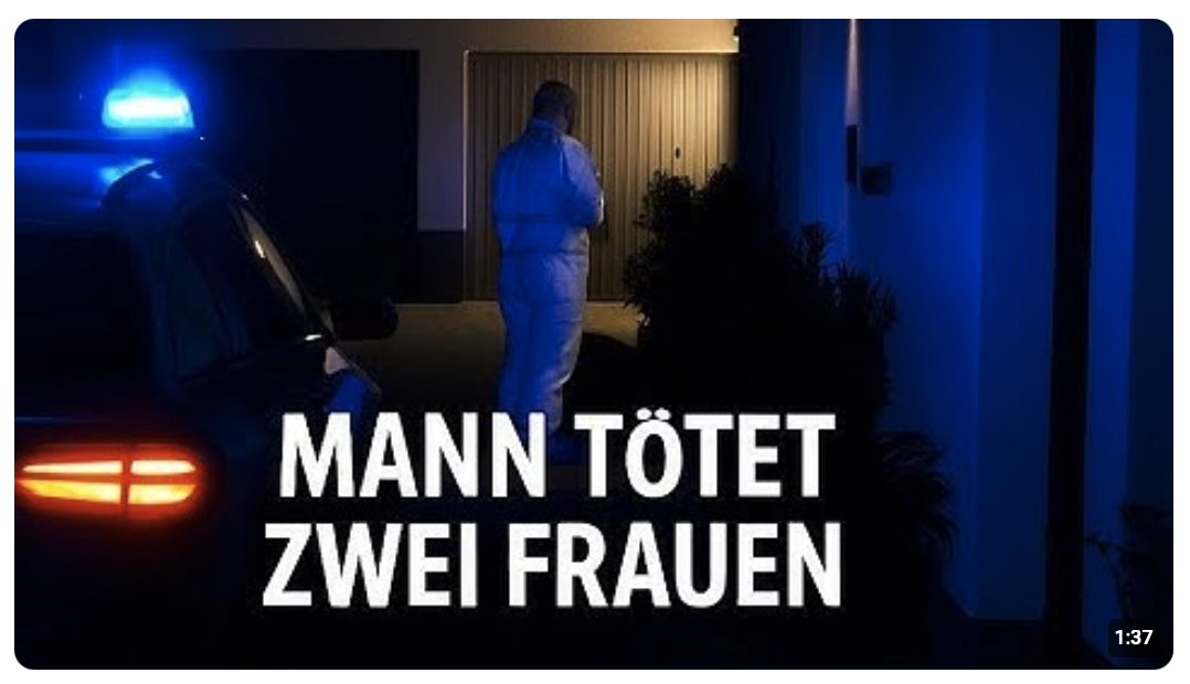 Mann tötet zwei Frauen mit der Axt in Bayern