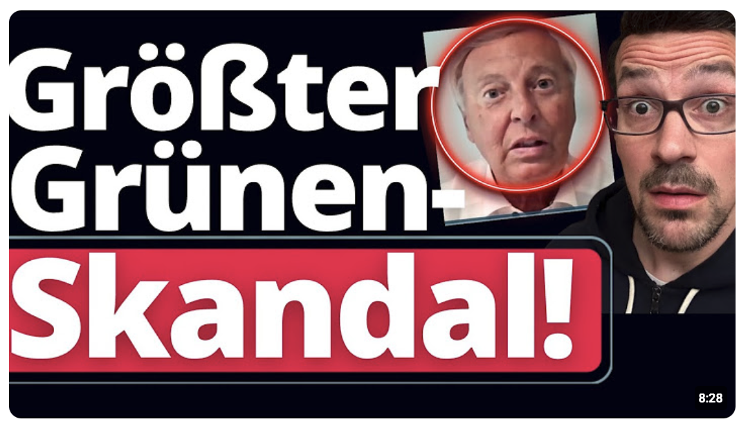Wolfgang Bosbach schockt Grüne mitten ins Mark!
