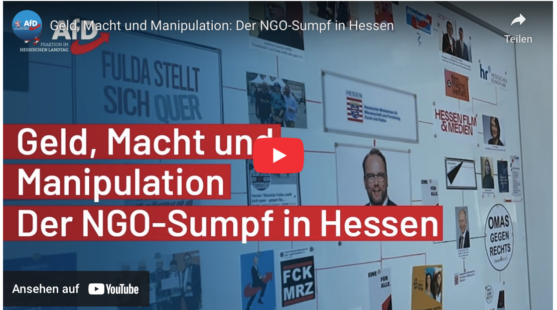 Geld, Macht und Manipulation: Der NGO-Sumpf in Hessen