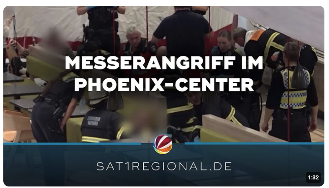 25-Jähriger stirbt nach Messerattacke in Hamburger Einkaufszentrum