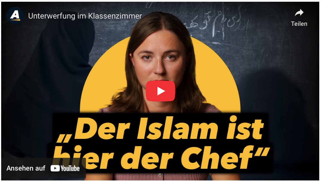 „Der Islam ist hier der Chef“ Unterwerfung im Klassenzimmer!