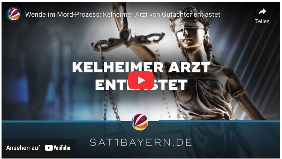 Wende im Mord-Prozess: Kelheimer Arzt von Gutachter entlastet