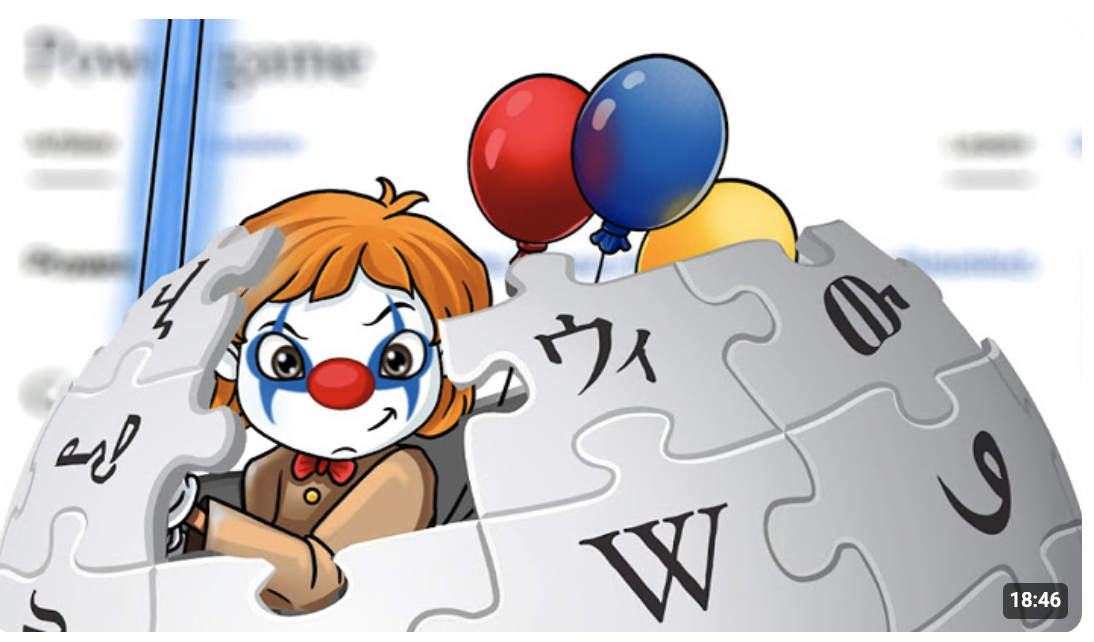 Wikipedia gegen Clownswelt