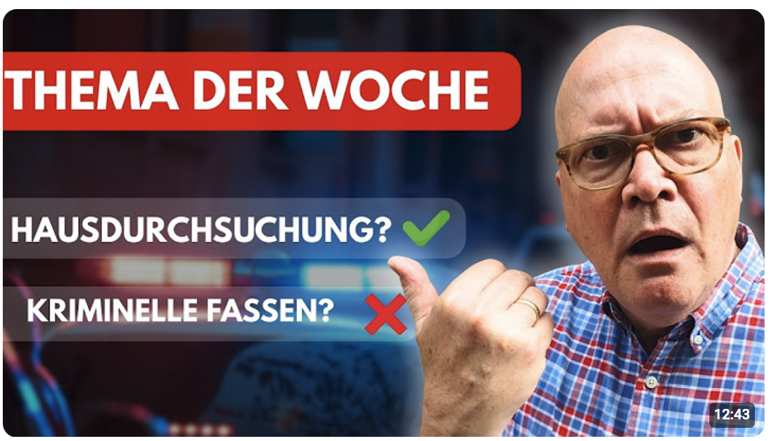 Knast für Biodeutsche! Winters Woche vom 29. Juni 2025