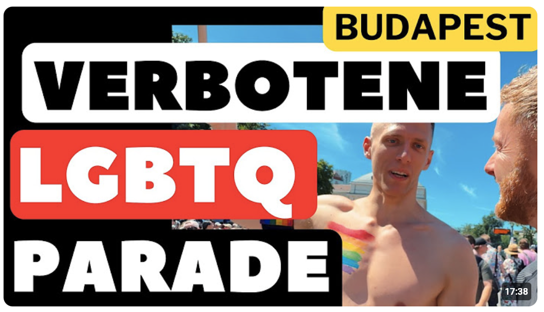 Ich bin mitten in Budapest und spreche mit LGBTQ, Antifa und Rechten