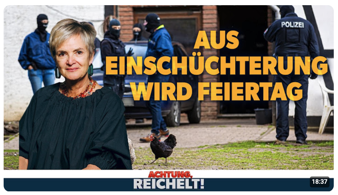 Die Regierung macht aus der Einschüchterung einen Feiertag! |