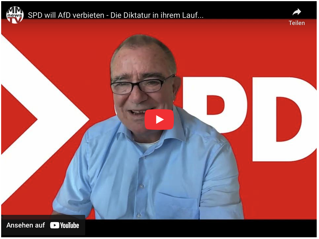 SPD will AfD verbieten – Die Diktatur in ihrem Lauf…….