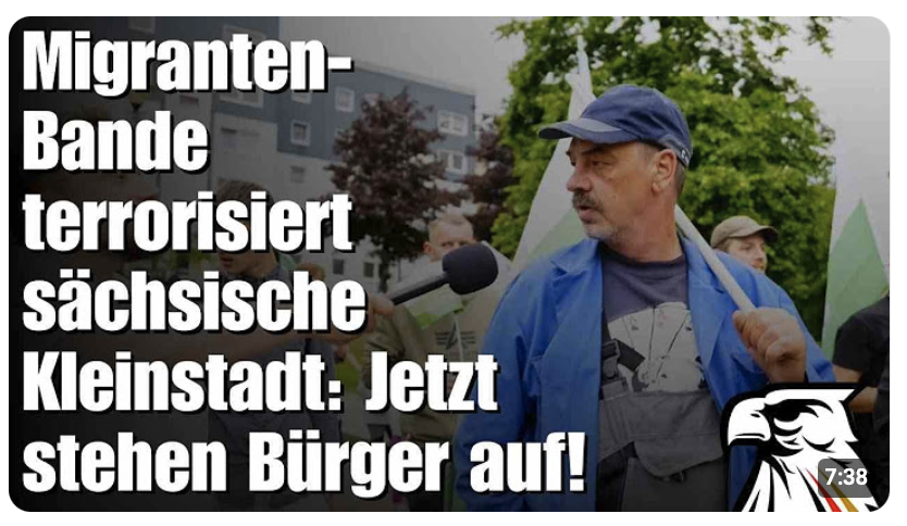 Migranten-Bande terrorisiert sächsische Kleinstadt: Jetzt stehen Bürger auf!