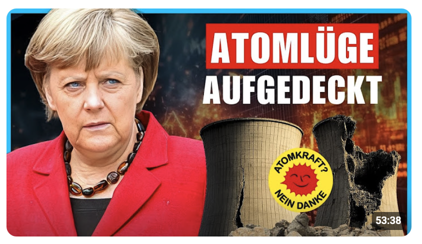 Die dunkle Wahrheit hinter dem deutschen Atomausstieg!